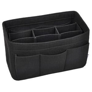 1165 Felt Purse Organizer Handbag Insert Liner Shaper Bag in Bags